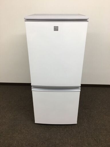 シャープ　ノンフロン冷凍冷蔵庫　SJ-14E6-KW　137L　2019年製