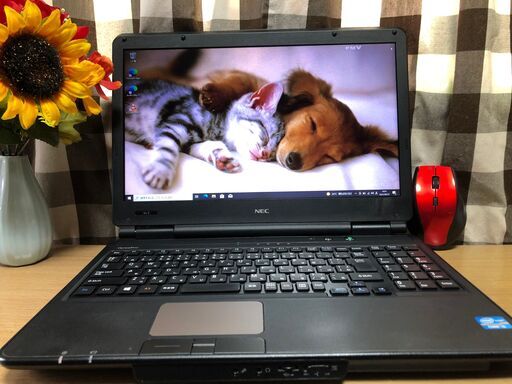彡ＮＥＣ・ＷｅｂカメラＵＳＢ接続付き・超高速ｉ５第三/新品ＳＳＤ２４０ＧＢ/ブラック/Win10 64bit/Office2019付/15.6ｲﾝﾁ/メモリ４ＧＢ/無線/DVD・ＣＤ再生ソフト付　No.2108017