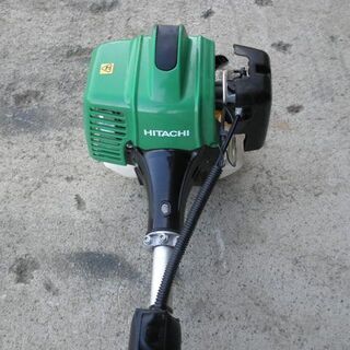 日立 エンジン刈払機CG23ECP エンジン始動性良 刈刃新品