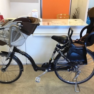＜動作＞マザー&チャイルド・子供乗せ自転車・前22インチ/後26インチ・内装3段変速
