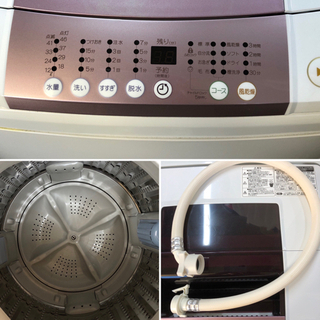 中古□全自動電気洗濯機□ハイアール□5.5kg□2018年製
