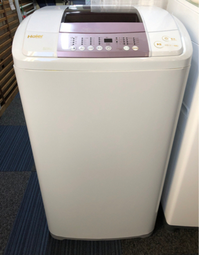 中古■全自動電気洗濯機■ハイアール■5.5kg■2018年製