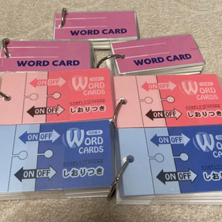 【ネット決済】WORD CARDS 7個セット　まとめ売り