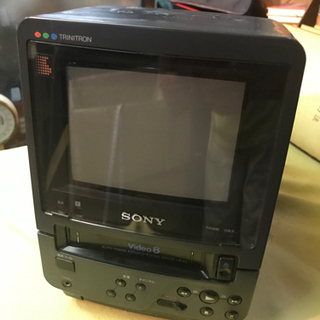 SONY 8ミリビデオデッキ一体型テレビ ジャンク
