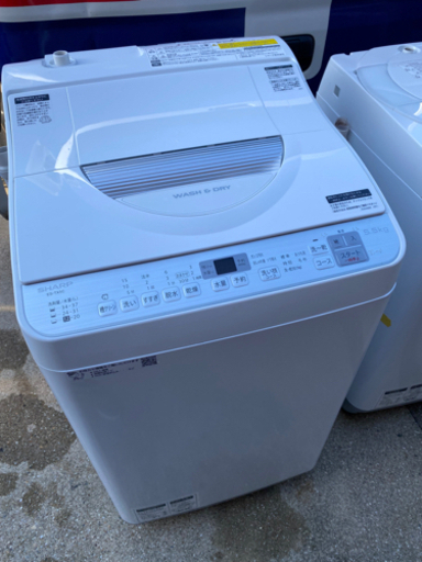 お薦め品‼️分解洗浄クリーニング済み‼️ シャープ 洗濯乾燥機 2019年