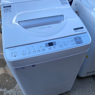 お薦め品‼️分解洗浄クリーニング済み‼️ シャープ 洗濯乾燥機 2019年