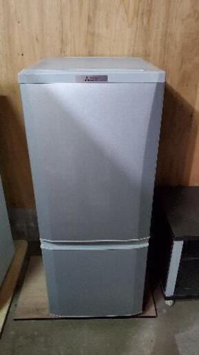 三菱　ノンフロン冷凍冷蔵庫　2017年製　146ℓ　MJ007