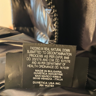 deuvetica dionisio デュベティカ　ディオニシオ　ダウンジャケット