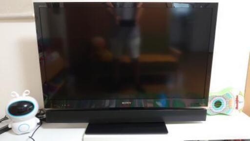 SONY BRAVIA KDL-40EX720 3Dメガネとサラウンドバー付き 引取限定