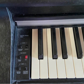 KAWAI カワイ⭐️電子ピアノ ブラック 椅子付き - 家電