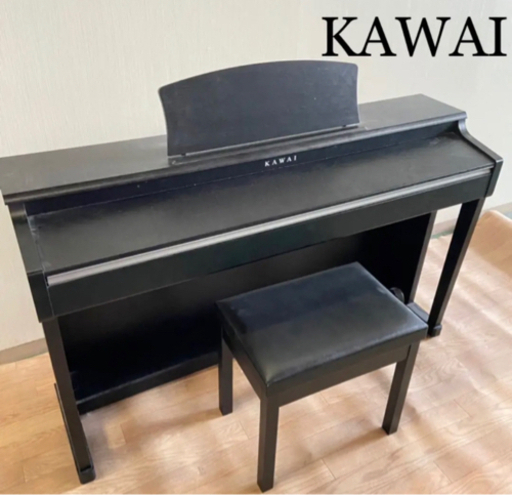 人気商品の KAWAI カワイ⭐️電子ピアノ　ブラック　椅子付き その他