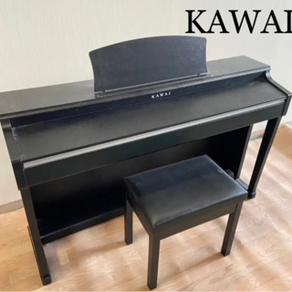 KAWAI カワイ⭐️電子ピアノ　ブラック　椅子付きの画像
