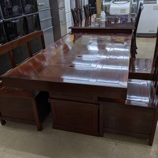 【お値下げ致しました！！】堺 ダイニング4点セット☆囲炉裏式☆