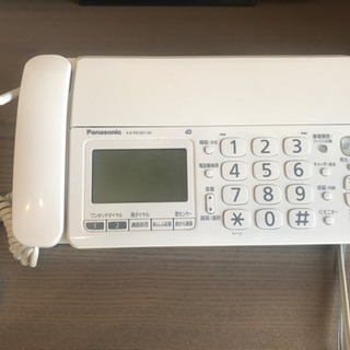 Panasonic KX-PD301-W ファックス　FAX
