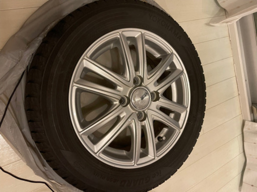 スタッドレスタイヤ　アルミホイール　165/65r14 4本