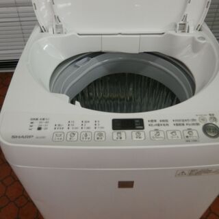 ID 981023 シャープ7.0Kg 2016年製 ES-G7E3 側面へこみ有