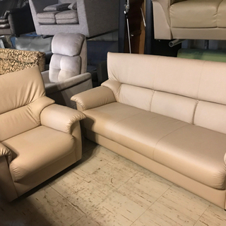 JF3230 ソファ3人用＋1人用回転ソファ