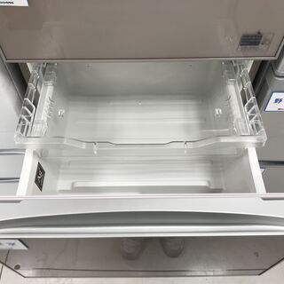 6か月間動作保証付 TOSHIBA 5ドア冷蔵庫 410L 2017年製 GR-K41GXVEL【