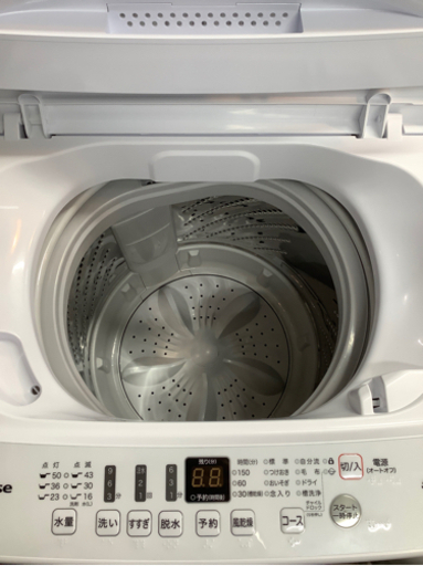 安心の1年間保証付!! 【ハイセンス20年製】 簡易乾燥機能付洗濯機 【トレファク町田店】 安心の1年間保証付!! 【ハイセンス20年製】 簡易乾燥機能付洗濯機