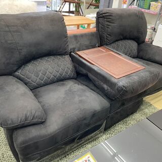 🖤おすすめ！！lurkey(ラルーキー) 電動リクライニングソファ 定価￥150,00 テーブル付き🖤