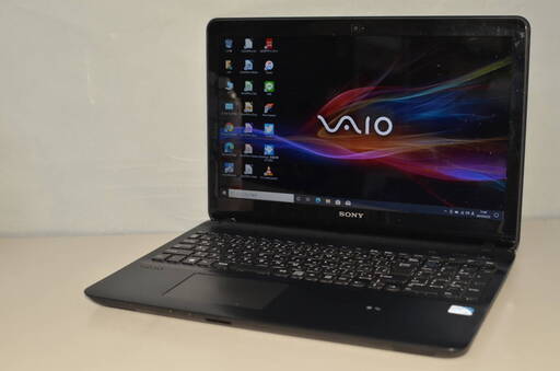 中古ノートパソコン Windows10+office 爆速SSD128GB SONY SVF152C1JN PENTIUM/メモリ4GB/DVDマルチ/USB3.0/HDMI/無線内蔵/便利なソフト多数