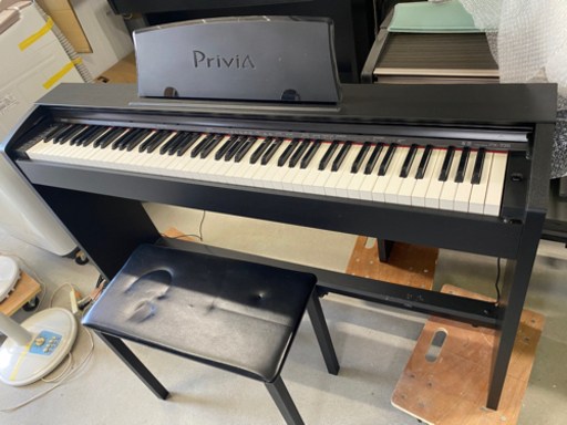 CASIO カシオ Privia 電子ピアノ PX-735 ブラックウッド調 2011年製