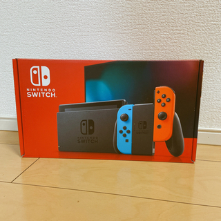 新品 Switch 新型 ネオンブルー ネオンレッド 