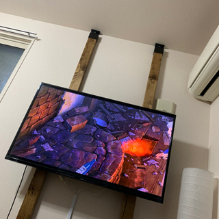 テレビ　壁掛けの棒もありますテレビ TV 50型 50インチ 4K 対応 HDR対応 1, 000日保証 地デジ・BS・CS 外付けHDD録画 液晶テレビ MAXZEN JU50SK04 