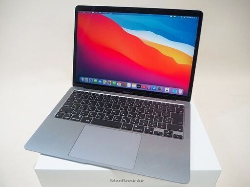 【苫小牧バナナ】Apple/アップル MGN73J/A MacBook Air Retinaディスプレイ 13.3インチ スペースグレイ 充放電回数3回 動作品 2020年モデル♪