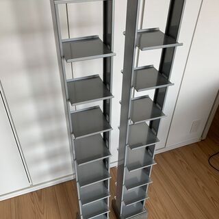 IKEA スチールCDラック 2台