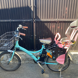 【引渡し先決まりました】電動自転車 子乗せ【値段交渉OK】