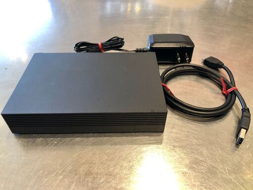 中古　バッファロー(BUFFALO) 　2018年製　外付けHDD　4TB　HD-EDS4.0U3-BA