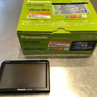 中古 Panasonic 2018年製 ポータブルナビ GORILLA CN-G520D ...