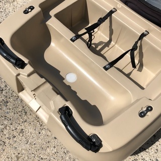 フィッシングカヤック パドル/カート/シート付き♪