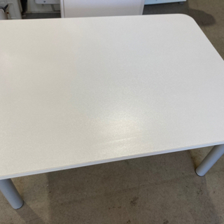 ニトリ 座卓 ミニテーブル ローテーブル ホワイト 幅80cm