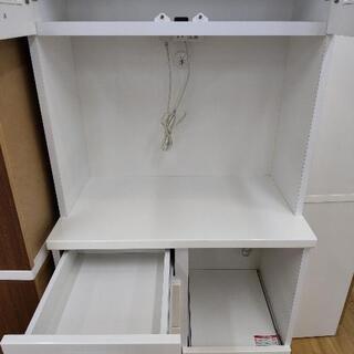 k426☆ニトリ☆食器棚・レンジボード☆スリムタイプ☆ハイタイプ☆幅 ...