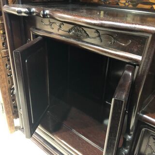 アンティーク 茶棚