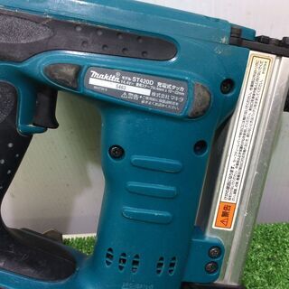 マキタ ST420D 4ミリ充電式タッカ バッテリー2個【リライズ市川行徳店】【店頭取引限定】【中古】