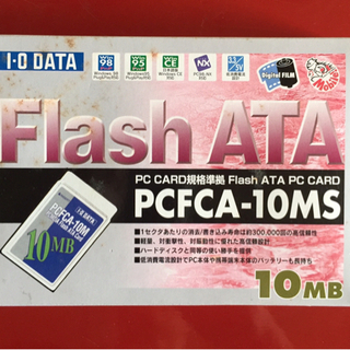 【ネット決済・配送可】Ｉ−Ｏ DATA Flash ATA PCカード