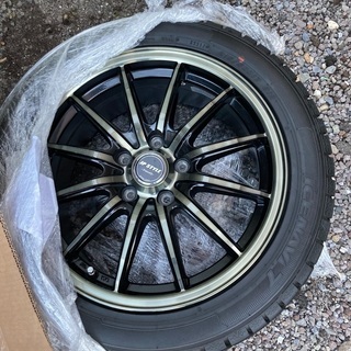 9.5分山 ICE NAVI 7 17インチ 215/50R17 PCD114.3 ホイールセット スタッドレス