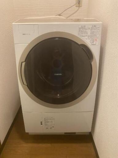 全自動洗濯乾燥機　美品　最安早い者勝ち　TOSHIBA　東芝　TW-117Aドラム式洗濯乾燥機2017年製　引き取り限定
