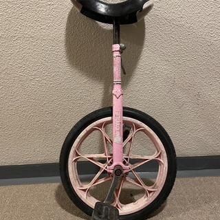 一輪車（16インチ）：ピンク