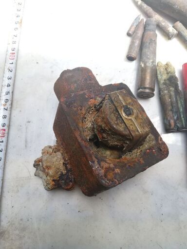 ﾊﾝﾄﾞﾙ付きﾊﾞﾙﾌﾞ米軍艦☆太平洋戦争☆