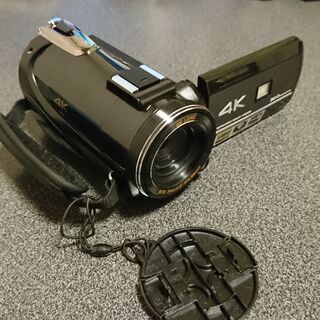 中古】DV-AC3-BK 高性能4Kビデオカメラ＋SDカード64GB＋三脚＋他備品