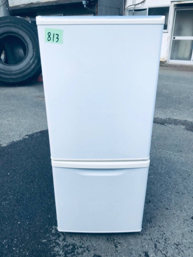 813番 Panasonicノンフロン冷凍冷蔵庫NR-B143W-W‼️ www