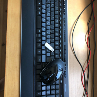 ジャンク　　マイクロソフト　ワイヤレスキーボード　マウス