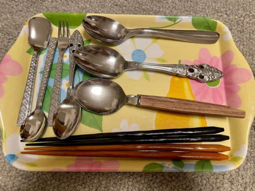 お箸 スプーン フォークセット M 浜田山の食器 カトラリー の中古あげます 譲ります ジモティーで不用品の処分