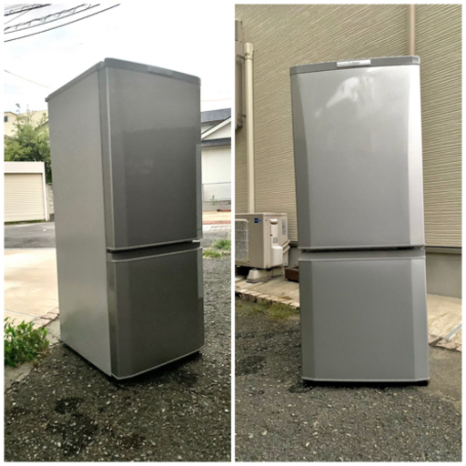 配送無料当日配送‼️冷蔵庫 三菱人気の146L大容量ボトムフリーザー　兵庫　京都　奈良　大阪　✅ 洗濯機　も出品