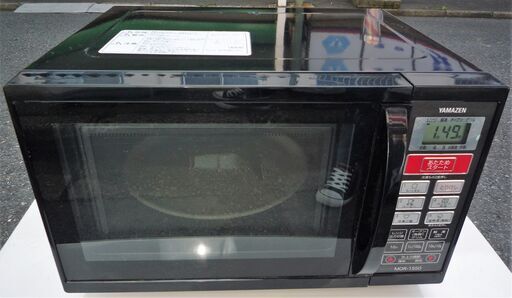 ☆YAMAZEN 山善 MOR-1550 オーブンレンジ◆オーソドックスで使いやすい