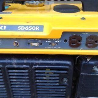 発電機　SUZUKI-SD650R
